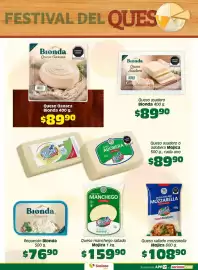 Catálogo Soriana Súper Página 7: FESTIVAL DEL QUES Bionda - Requesón Abes fick Bionda Queso Oaxaca EXCESO SODIO SECRETARIA