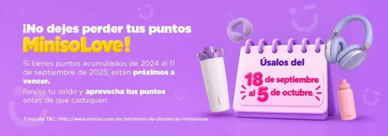 Catálogo Miniso Página 1