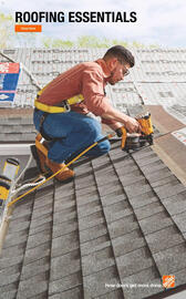 The Home Depot flyer week 39 Page 6: ROOFING ESSENTIALS Shop Now GAF FELTBUSTER HIGH-TRACTION SYNTHETIC ROOFING FEL FELT