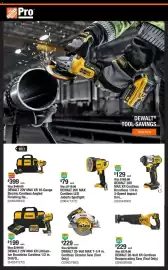 The Home Depot flyer week 39 Page 1: DeWalt 20-Volt Max 7-1/4 in. Cordless Circular Saw €229,00