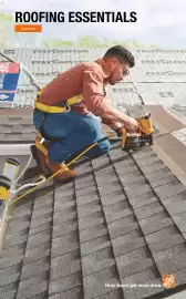 The Home Depot flyer week 39 Page 6: ROOFING ESSENTIALS Shop Now GAF FELTBUSTER HIGH-TRACTION SYNTHETIC ROOFING FEL FELT