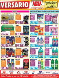 Folleto Casa Ley semana 39 Página 6: Ace Detergente €417,60, Jumex Minibrick Durazno o Manzana €233,50