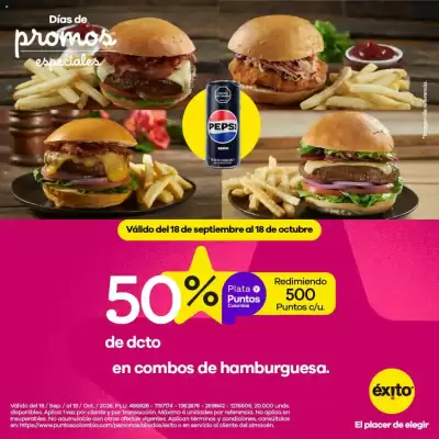 Éxito (válido hasta 18-10)