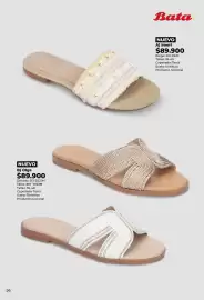 Catálogo Bata Página 56: Dorado - olga 661-3023m €89.900,00, Nacional - aj imerl 501-1122x €89.900,00