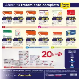Catálogo FarmaTodo semana 39 Página 12: Glimepirida 2mg €5.500,00, Caloxpirina 81mg €1.950,00