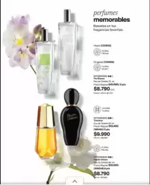 Catálogo Avon Página 55: Perfumes memorabes €8.790,00, Timeless €9.990,00