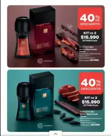 Catálogo Avon Página 59: Black suede - kit de 2 bicic busto €15.990,00