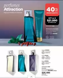 Catálogo Avon Página 61: Attraction - obiettivo €25.490,00, Attraction - kit de 2 artesianco blanco €37.368,00