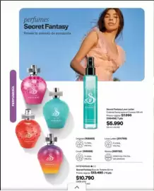 Catálogo Avon Página 72: Secret - fantasy love letter €5.990,00, Crush - format €10.790,00