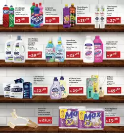 Folheto Novo Atacarejo Página 22: Lava Roupas Líquido Omo Lavagem Perfeita €29,98, Papel Higiênico Max Pure €13,98