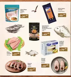 Folheto Novo Atacarejo Página 3: Posta de Tilápia Resfriada €23,98, Lombo de Bacalhau CostaSul €79,80