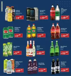Folheto Novo Atacarejo Página 7: Xarope Monin €49,90, Suco de Uva Integral Nille €15,98