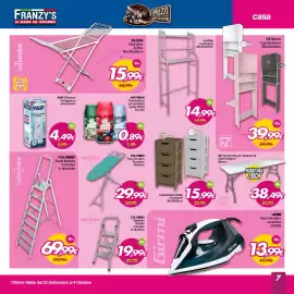 Volantino Franzy's Pagina 6: Colombo Scala libellula 8 Gradini in alluminio €69,99, Air Fresh profumatore per ambienti €0,89