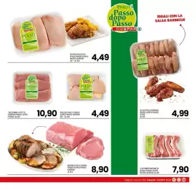 Volantino Interspar Pagina 13: Entrecote di suino Despar €8,90, Sovrascosce di pollo passo dopo passo despar €4,49