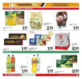 Volantino Interspar Pagina 17: Omogeneizzati carne Mellin vari gusti €1,99, Grisbi vari tipi €1,49