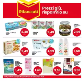 Volantino Interspar Pagina 26: Filetti di platessa surgelati Despar €4,99, Bocconcini di pollo Despar €2,49