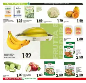 Volantino Interspar Pagina 8: Pistacchi tostati Fatina Snack €2,59, Bietole Passo Dopo Passo Despar €1,69