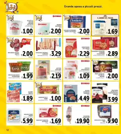 Volantino Spazio Conad Pagina 12: Nodini di mozzarella Conad €2,00, Salmone affumicato norvegese €4,49
