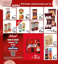 Volantino Spazio Conad Pagina 22: Tarallini Taralloro €1,39, Pringles vari tipi €2,00