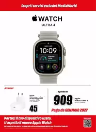 Volantino MediaWorld Pagina 5: Apple Alimentatore veloce €45,00