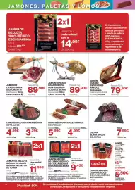 Catálogo Hipercor Página 14: Jamón Cuatro Estaciones Navidul €79,90, Cecina black angus selectun €7,59