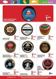 Catálogo Hipercor Página 15: García Baquero queso reserva 12 meses €1,99