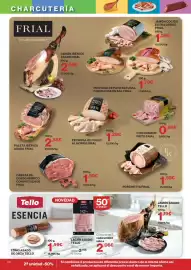 Catálogo Hipercor Página 20: Jamón Asado Tello €1,19, Frial pechuga de pollo al horno €1,29