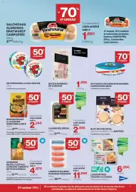 Catálogo Hipercor Página 3: El Corte Inglés selection bacón ahumado en lonchas €1,99, Poseidon lomos de salmón noruego €11,69
