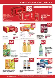 Catálogo Hipercor Página 35: Dr Pepper refresco de cola €0,74, San Pellegrino agua con gas €0,88