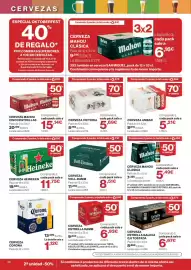 Catálogo Hipercor Página 36: Cerveza victoria €5,69, Cerveza corona €1,12