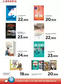 Catálogo Hipercor Página 52: Guido Van Genechten ¿vamos juntos al colegio? €19,95, Inma Aguilera la hija del joyero €24,90