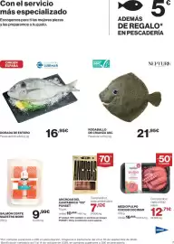 Catálogo Hipercor Página 7: Punset anchovas del cantábrico 00 €7,12, Dorada de estero €16,95