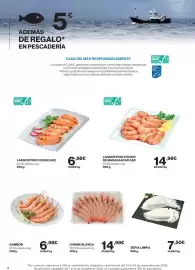 Catálogo Hipercor Página 8: Gamba blanca €14,98, Langostino cocido de madagascar asc €14,98