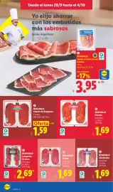 Catálogo Lidl semana 40 Página 12: Realvalle chorizo €1,69, Realvalle chorizo de pamplona €1,59