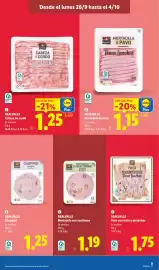Catálogo Lidl semana 40 Página 13: Realvalle cabeza de cerdo €1,25, Realvalle mortadela de pavo €1,15