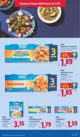 Catálogo Lidl semana 40 Página 19: Nixe sardinillas en tomate €1,59, Nixe mejillones en escabeche €1,89