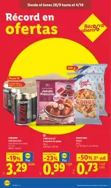 Catálogo Lidl semana 40 Página 24: Chef Select croquetas de jamón €0,99, Snack Day Conos €0,73