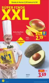 Catálogo Lidl semana 40 Página 28: Aguacate €3,69, Mango €2,19