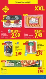 Catálogo Lidl semana 40 Página 31: Chef Select Masa para pizza €1,69, Realvalle lomo embuchado €2,99