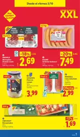 Catálogo Lidl semana 40 Página 31: Chef Select Masa para pizza €1,69, Realvalle lomo embuchado €2,99