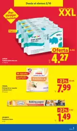 Catálogo Lidl semana 40 Página 33: Aromata papel para horno €1,49, Formil detergente en cápsulas universal 3 en 1 €7,99