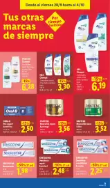 Catálogo Lidl semana 40 Página 51: Sensodyne dentífrico sensibilidad & encías €2,25