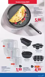 Catálogo Lidl semana 40 Página 19: Silvercrest set de jarras medidoras €1,99