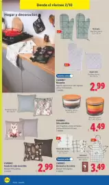 Catálogo Lidl semana 40 Página 32: Livarno Accesorios de cocina €3,49, Livarono vela aromática €4,49