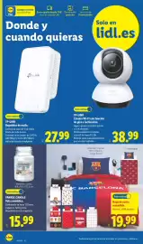 Catálogo Lidl semana 40 Página 4: Tp-link repetidor de malla €27,99, Ropa de cama reversible €19,99