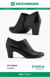 Deichmann gazetka tydzień 39 Strona 11: Czółenka 5th Avenue €219,99