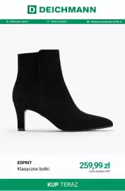 Deichmann gazetka tydzień 39 Strona 6: Klasyczne botki Esprit €259,99