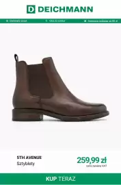 Deichmann gazetka tydzień 39 Strona 9: Sztyblety 5th Avenue €259,99