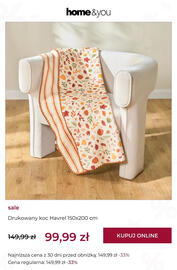 Home&You gazetka tydzień 39 Strona 10: Drukowany koc Havrel €99,99