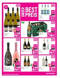 Sutterlüty Flugblatt woche 39 Seite 13: Fohrenburger Jubiläum €14,80, Servus €2,49